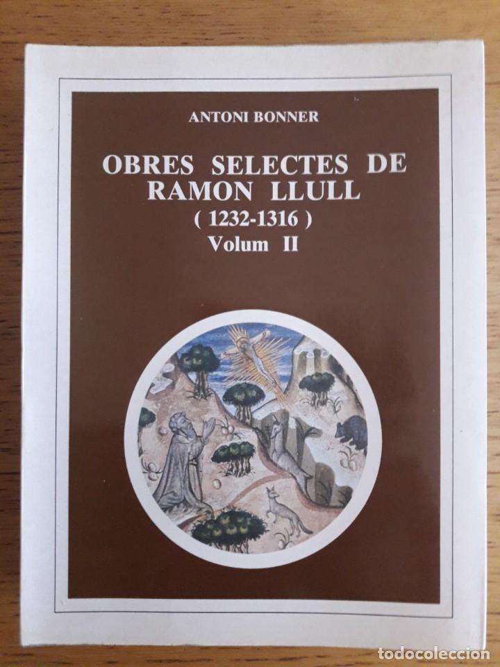 Coberta de Obres selectes de Ramon Llull (1232-1316)