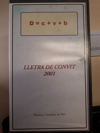 Coberta de Lletra de convit