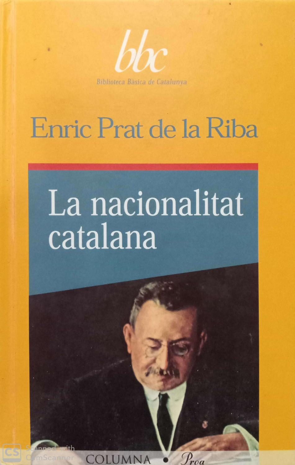 Coberta de La nacionalitat catalana