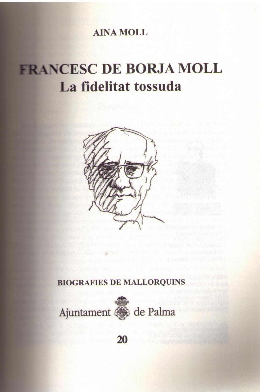 Coberta de Francesc de Borja Moll 