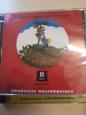 Coberta de L'amor de les tres taronges. Rondalles mallorquines