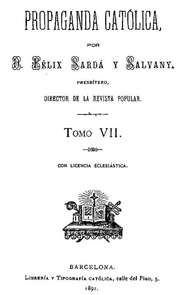 Coberta de Propaganda católica (Tom VII)